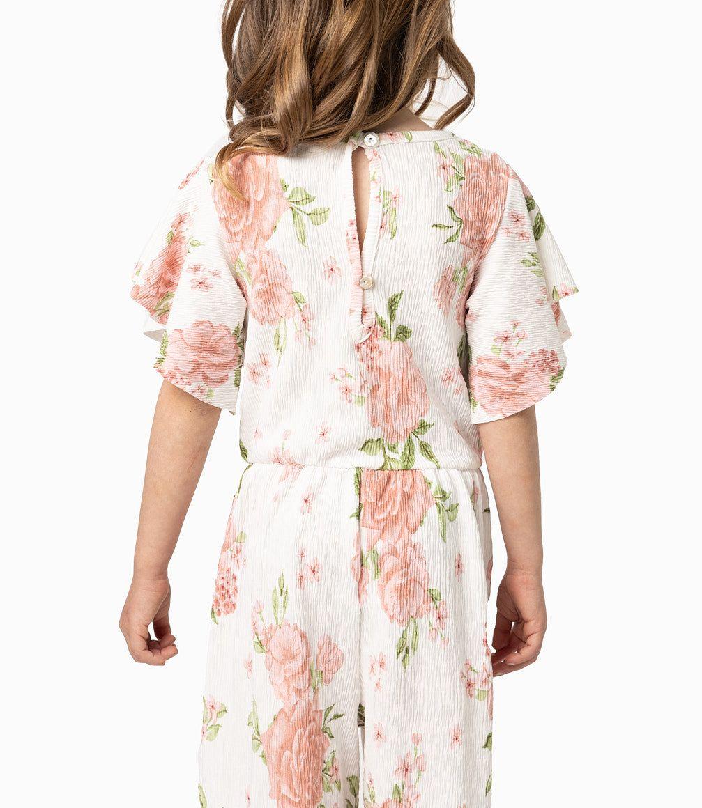 Enterito Niña Floreado Palo Rosa-5