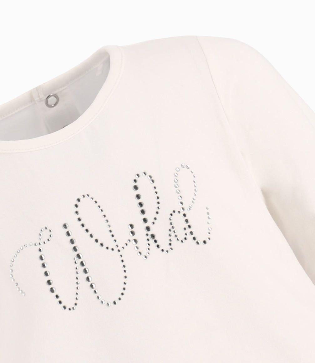 Polera Bebé Niña Con Vuelos Limonada Crudo-4