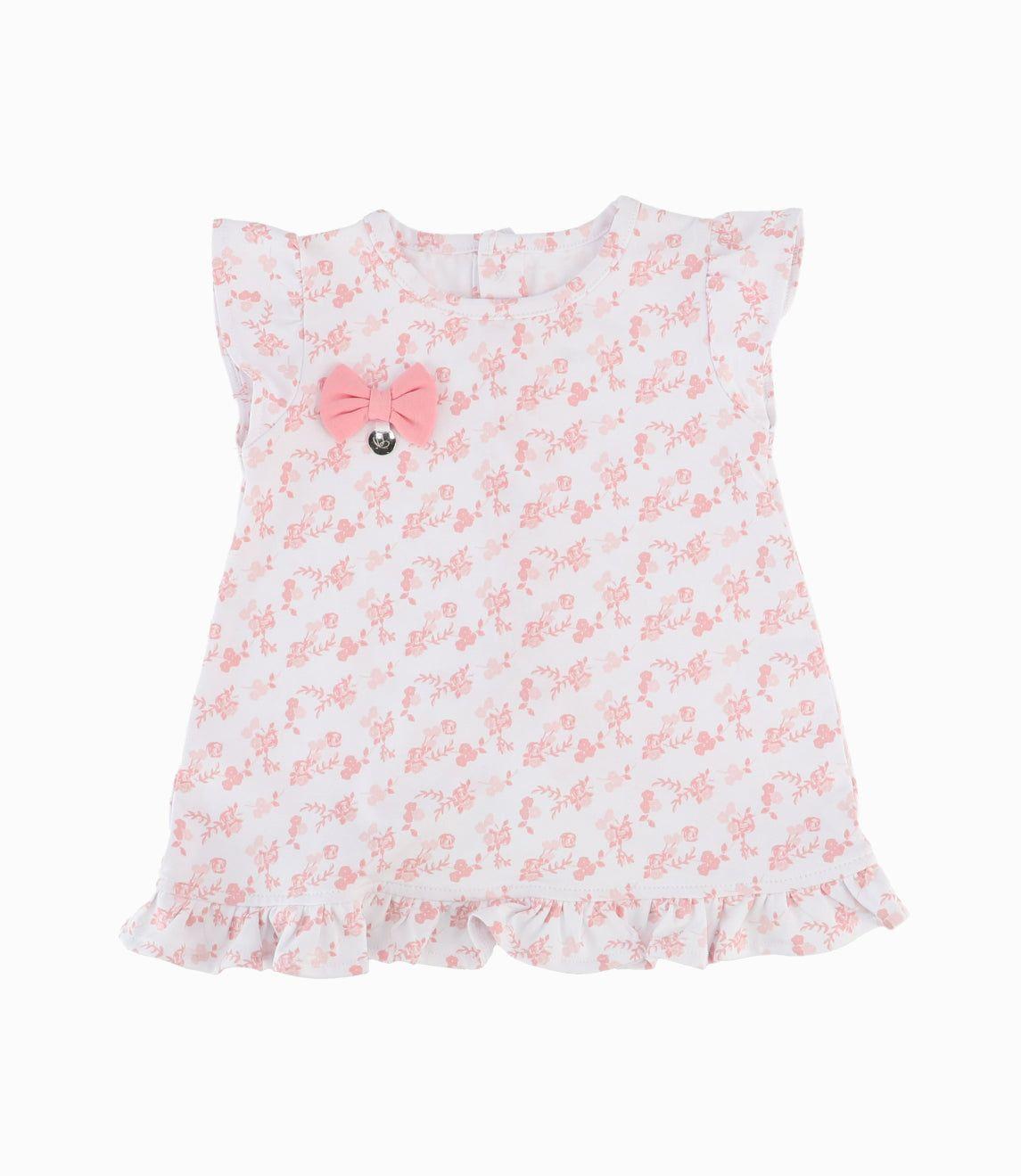 Conjunto Recién Nacida De Polera Y Calzas-6