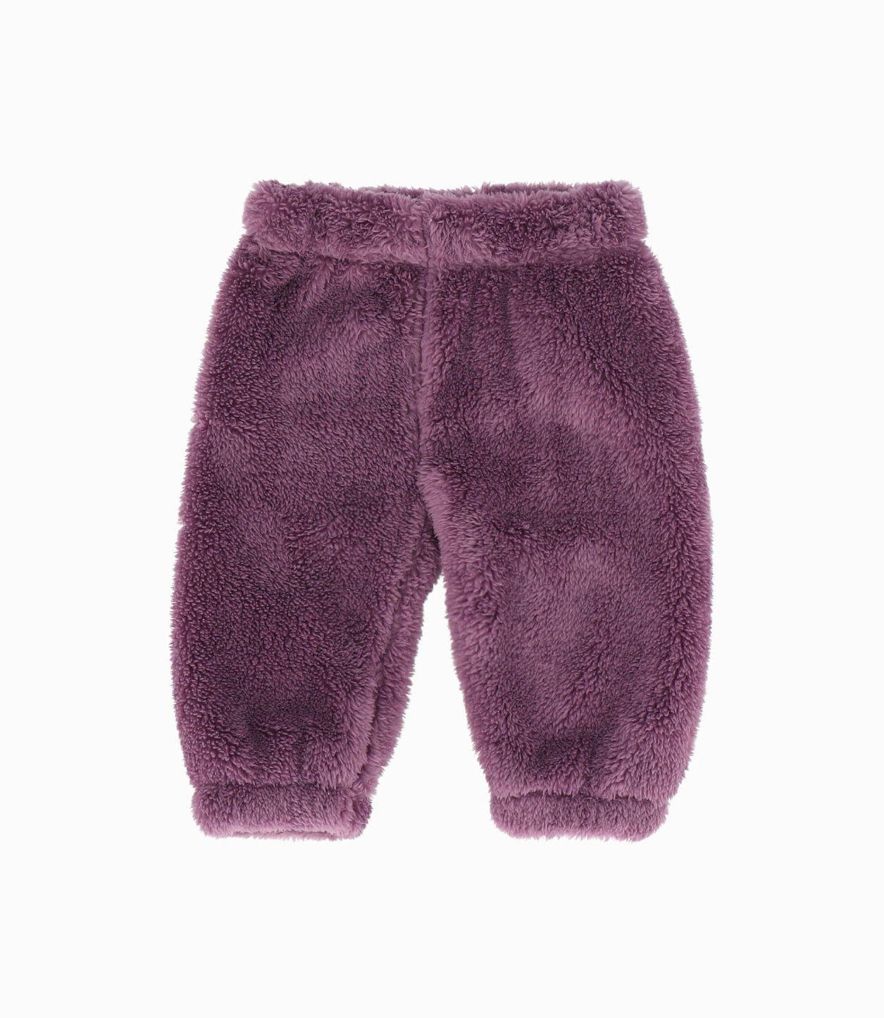 Conjunto buzo recién nacida de polerón y pantalón morado Limonada-3