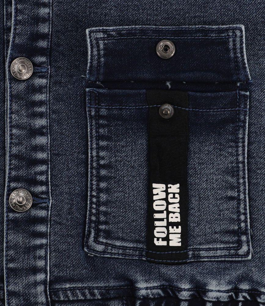 Chaqueta Niño De Denim-9