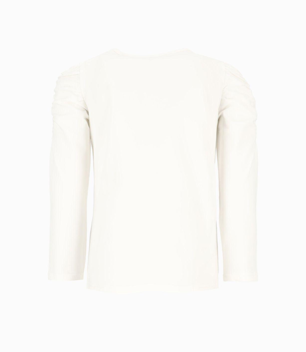 Polera niña con oso blanco Limonada-1