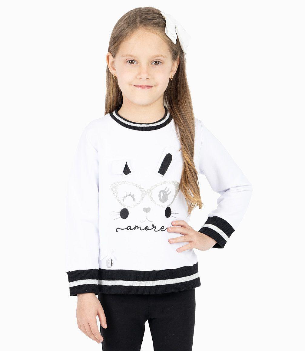 Polerón Niña Con Conejo-6