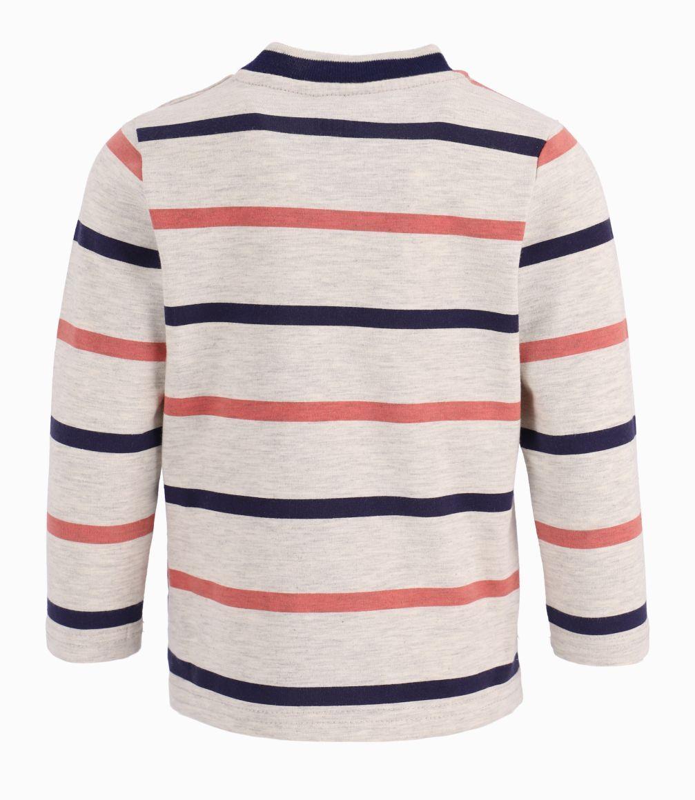 Polera Bebé Niño Rayada 4 Kids Crudo-1