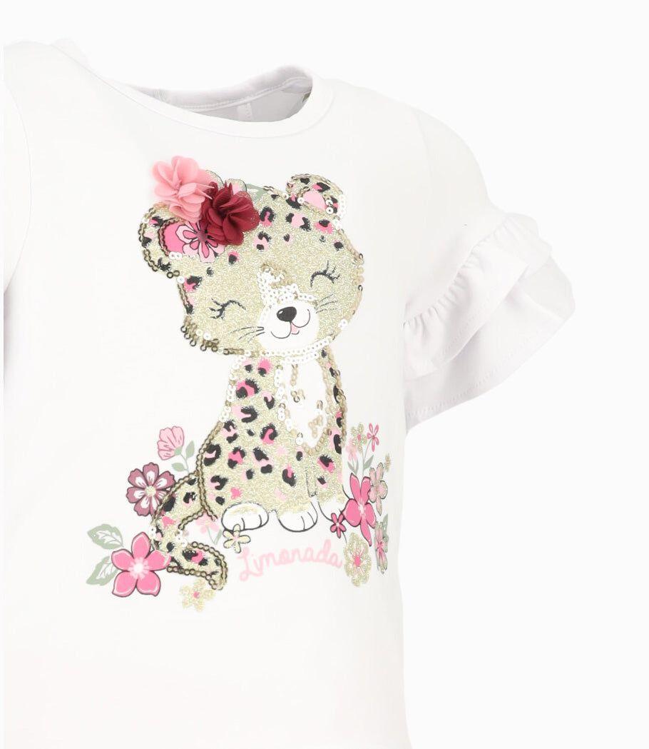Conjunto bebé con leopardo palo rosa Limonada-2