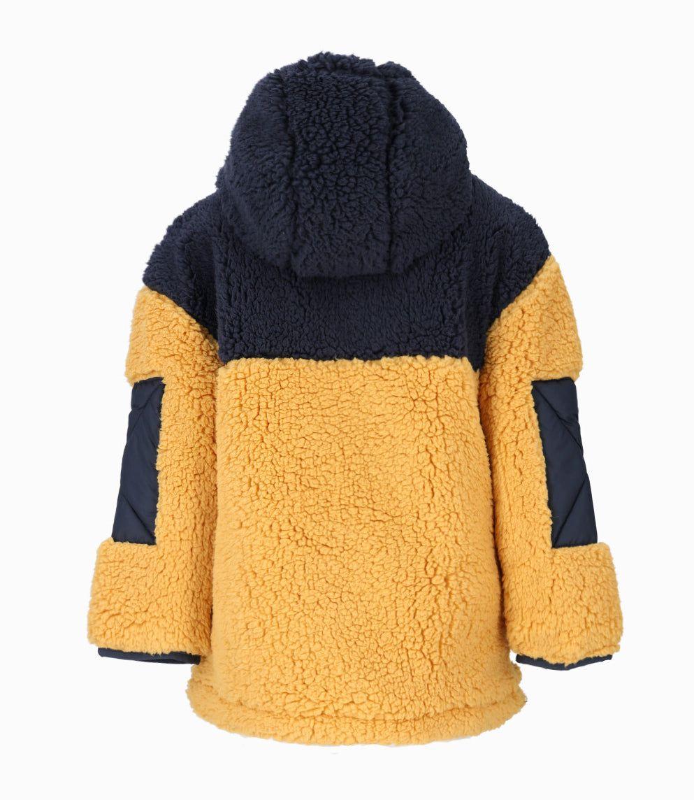 Chaqueta niño sherpa azul marino Black and Blue-1