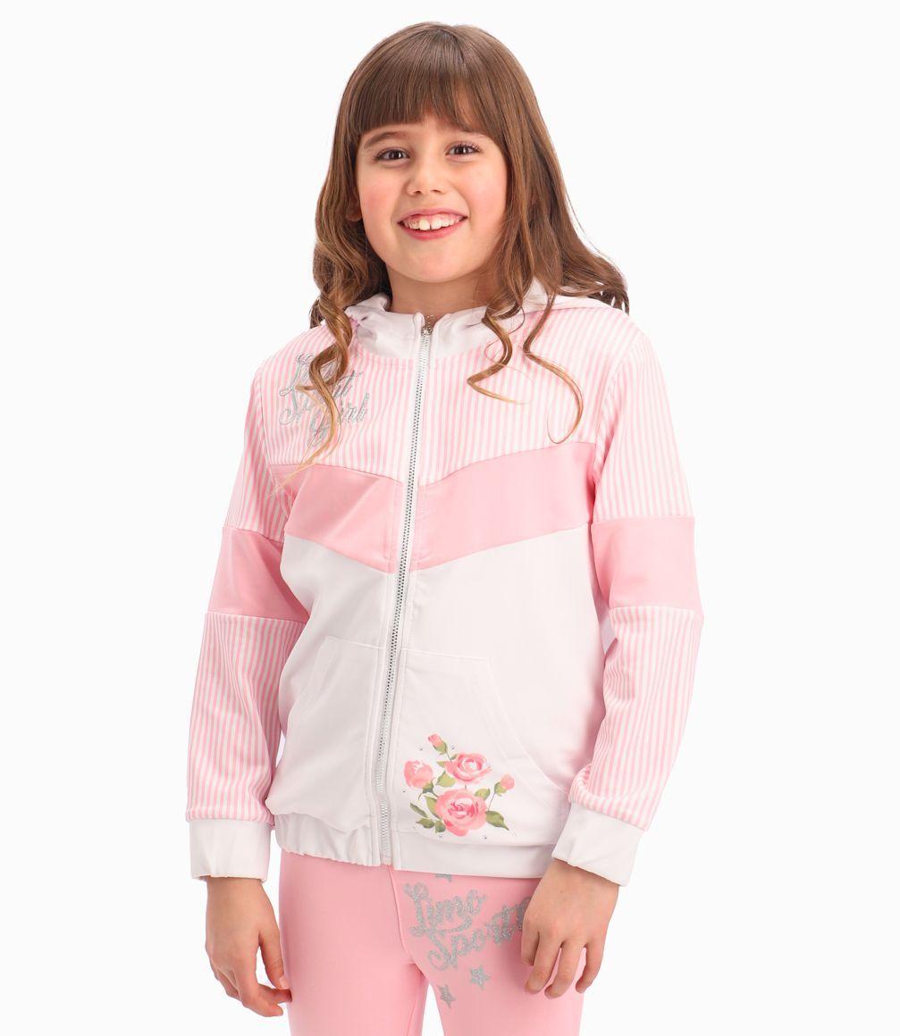 Polerón Limo Sport Niña Rosado Limonada-0