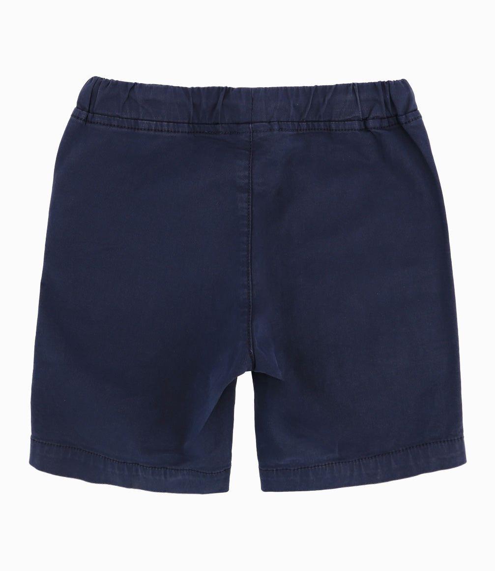 Bermuda Niño Básica Azul Marino-3