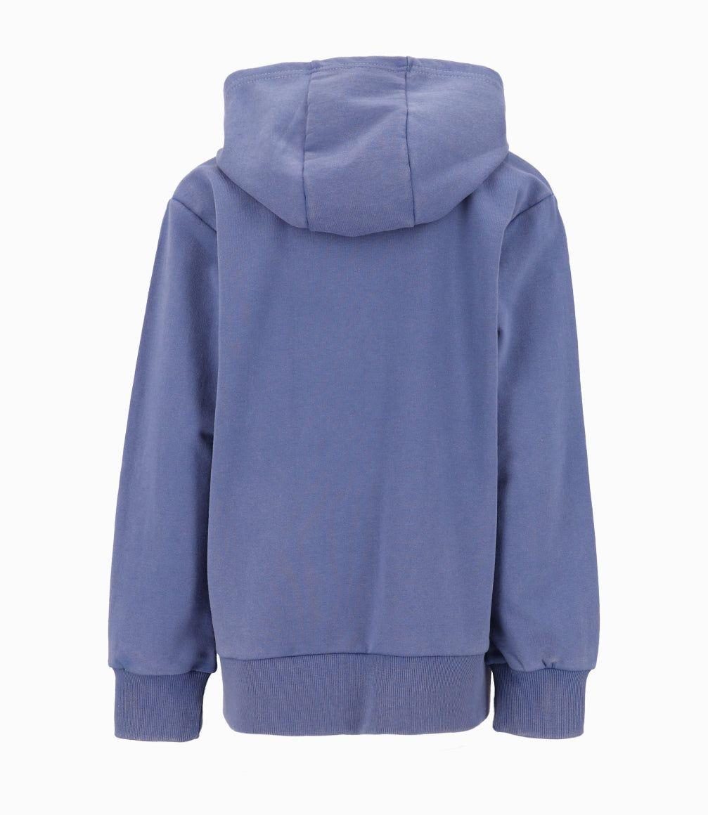 Polerón Niño Con Gorro Azul Piedra-1