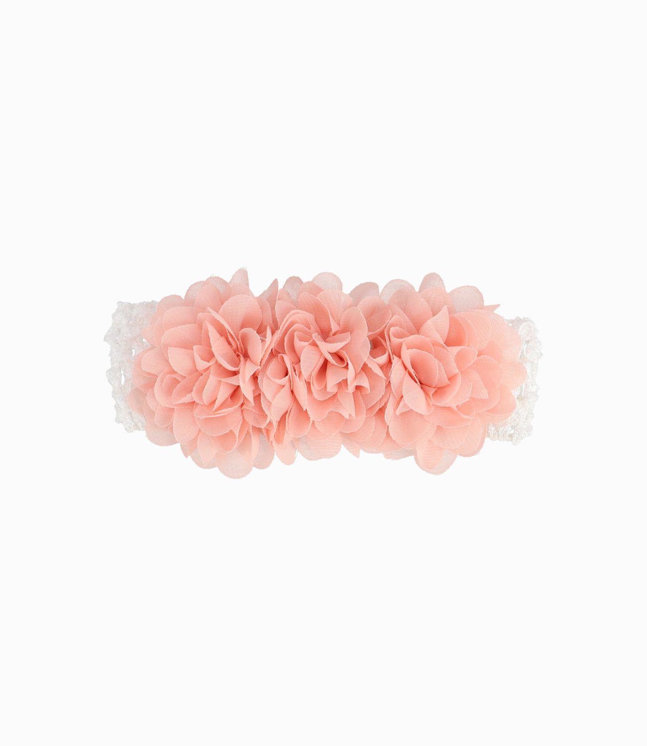 Cintillo Recién Nacida Damasco-0