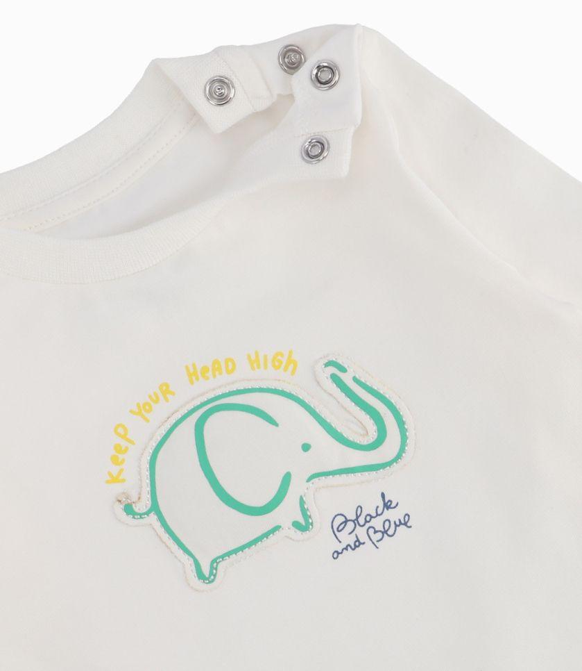 Conjunto Recién Nacido De Polera Y Pantalón-3