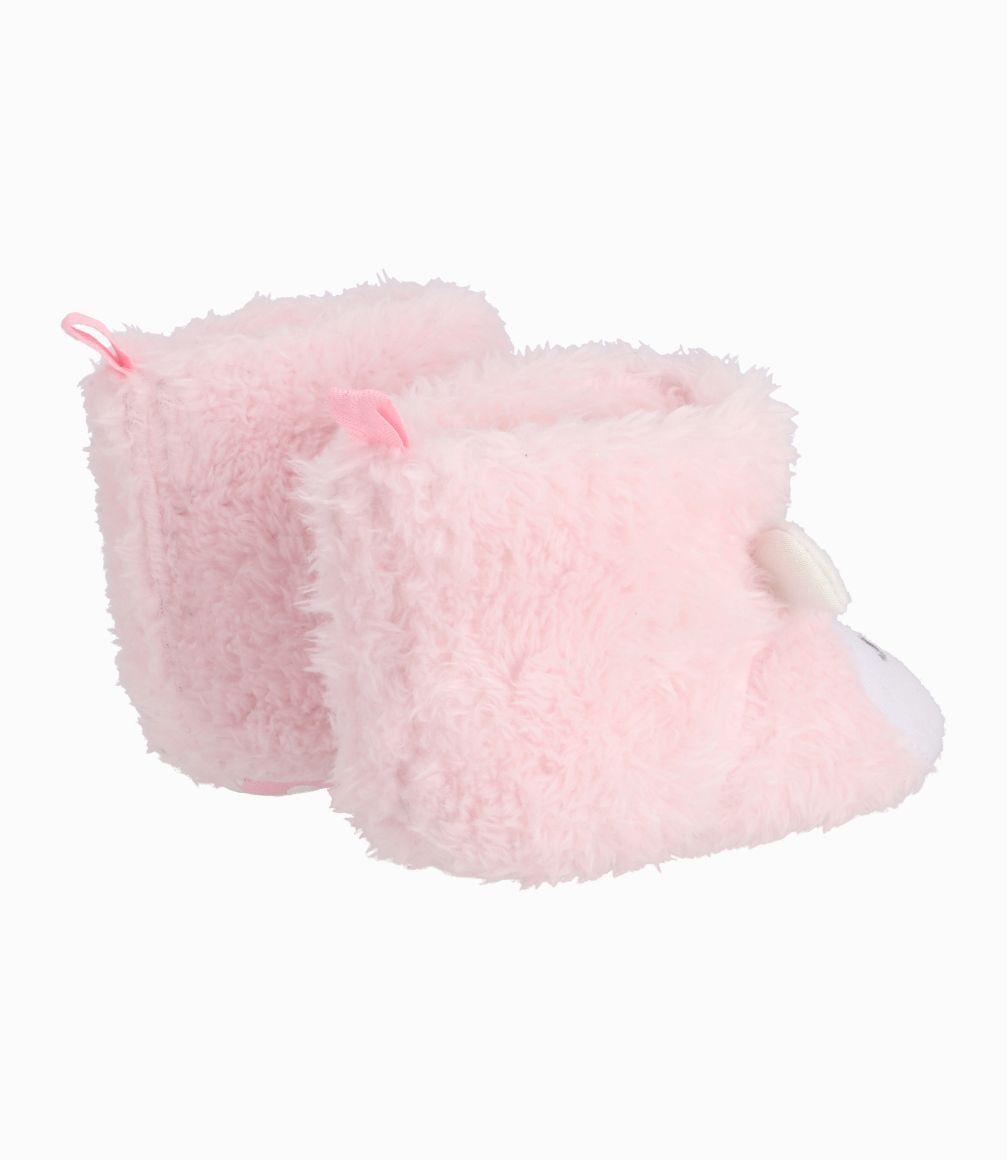 Pantuflas Recién Nacida Con Ovejita 4 Kids Rosado-2