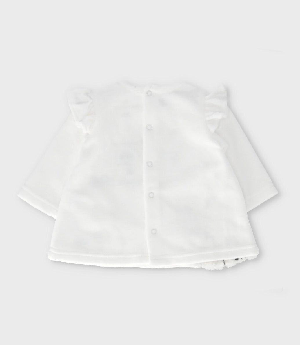 Conjunto recién nacida de 3 piezas coral Limonada-2