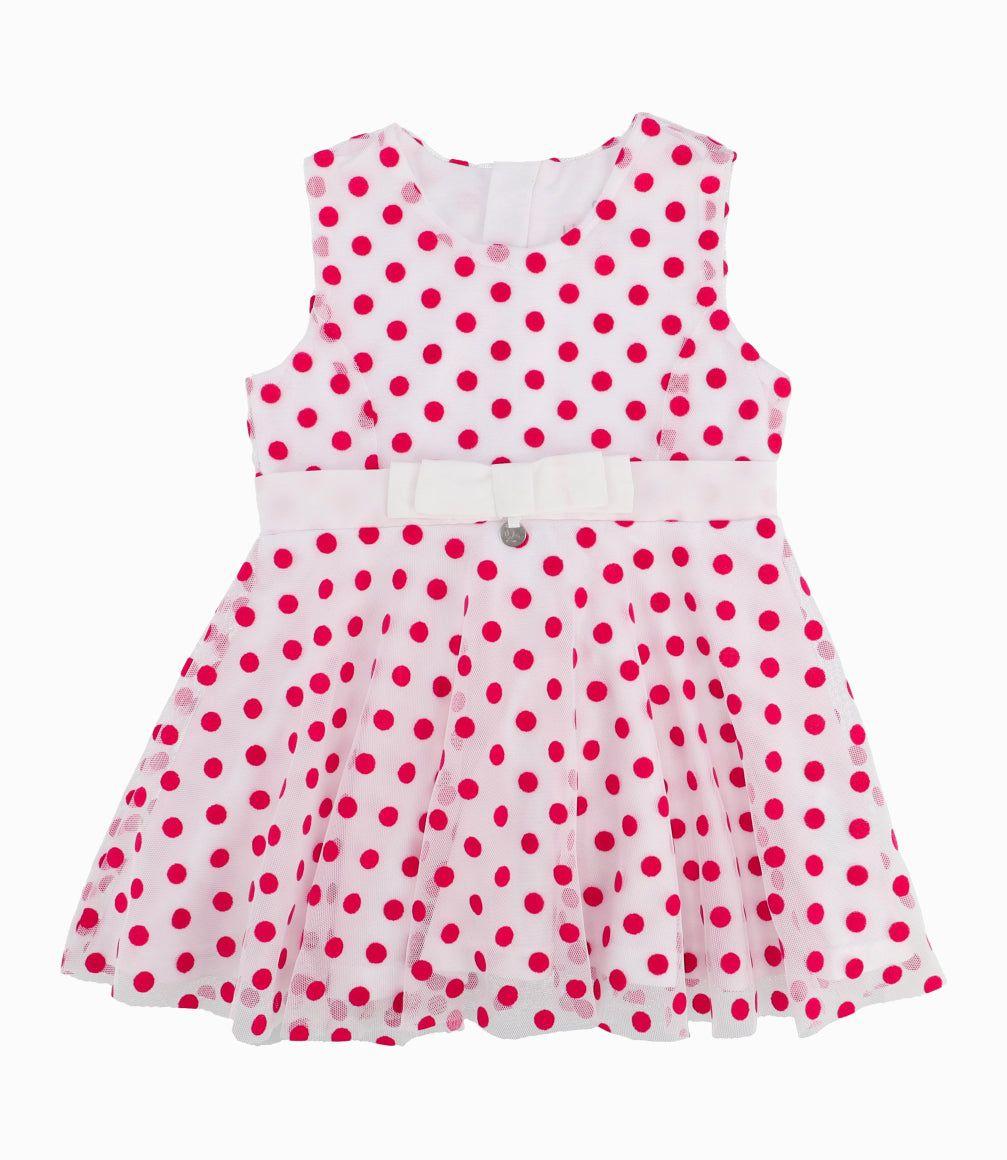 Vestido Niña Con Puntos-6