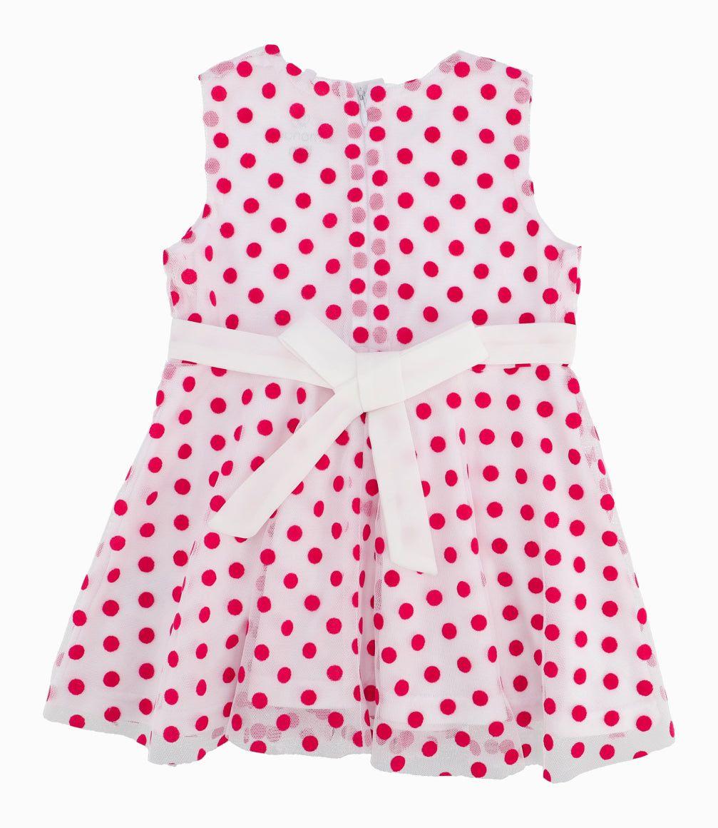 Vestido Niña Con Puntos-7