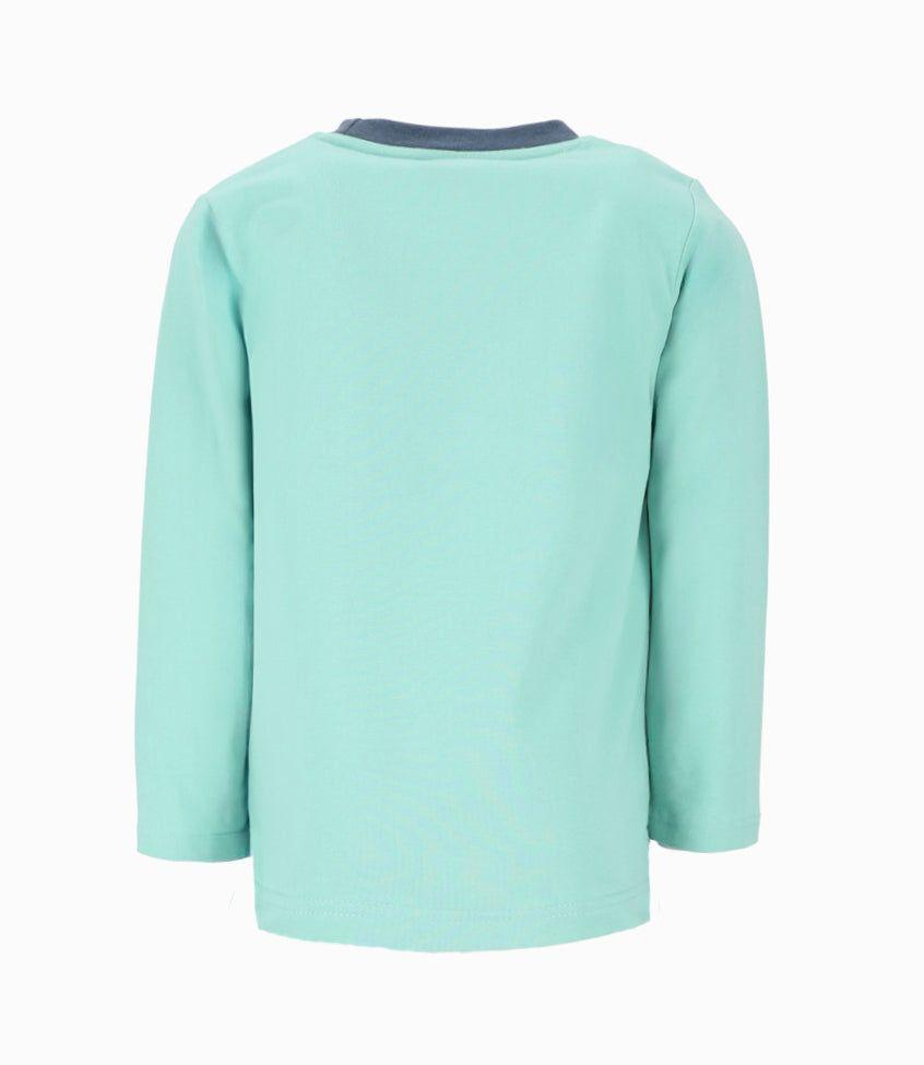 Polera manga larga niño california menta 4 Kids-2