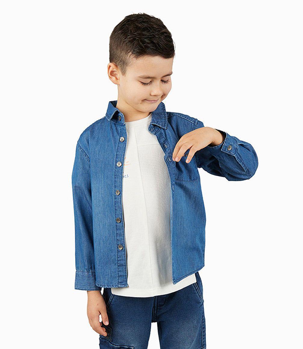 Camisa Niño Básica-6
