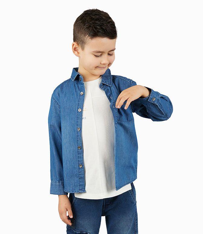 Camisa Niño Básica-7