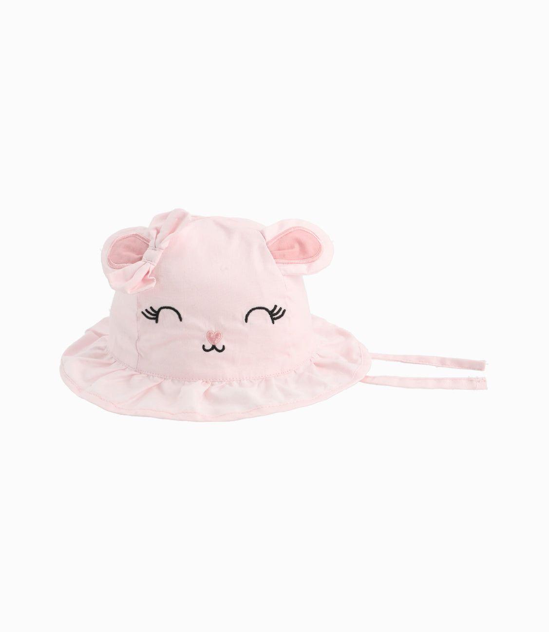 Gorro Recién Nacida Con Orejas-1