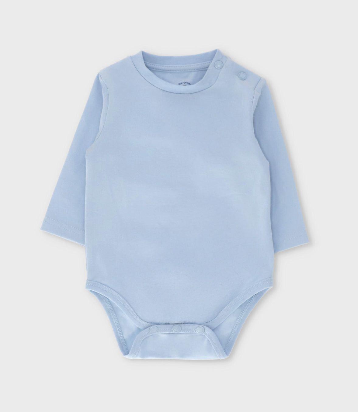 Conjunto recién nacido con body crudo Black and Blue-2