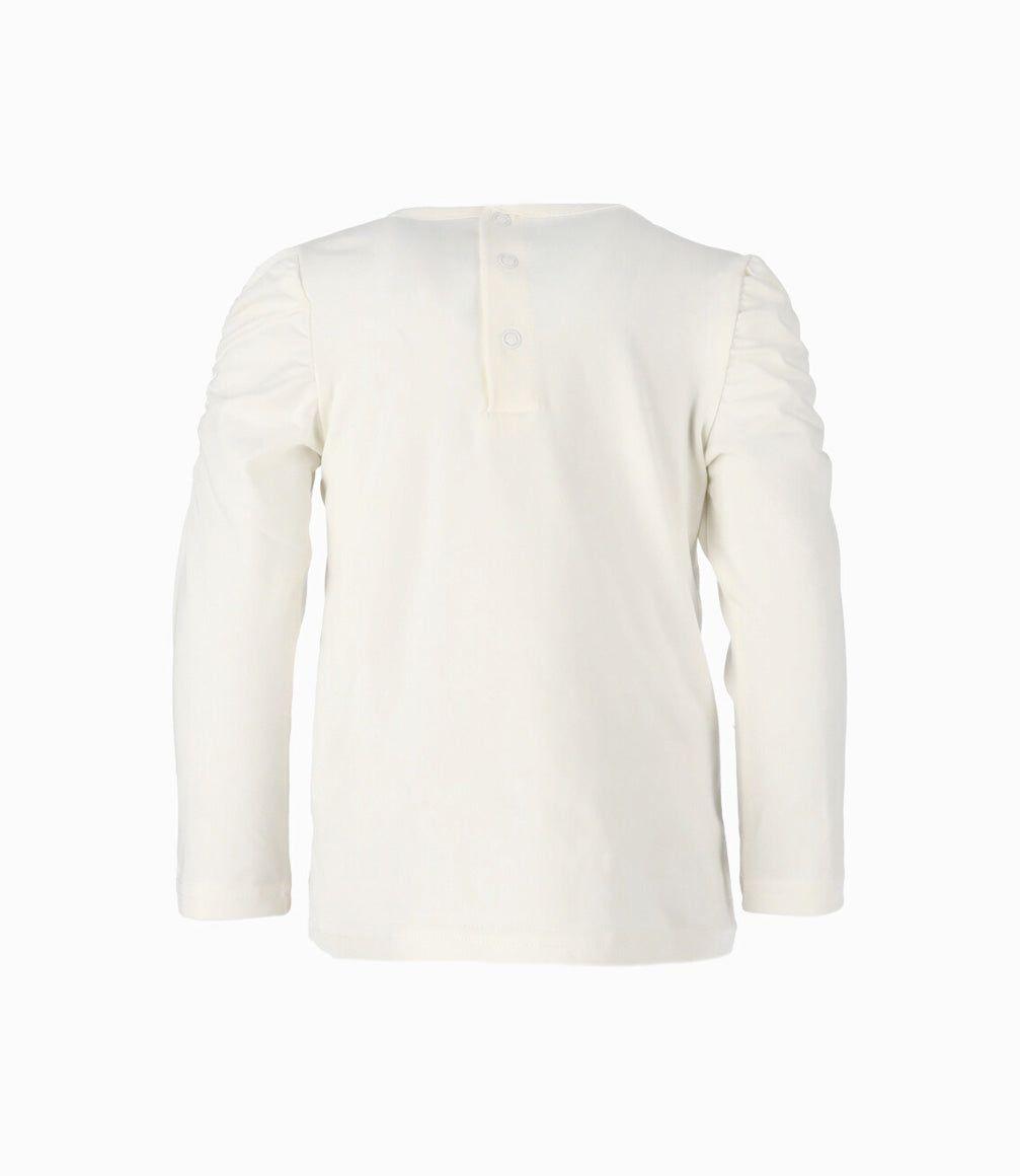 Polera bebé con conejo blanco Limonada-1