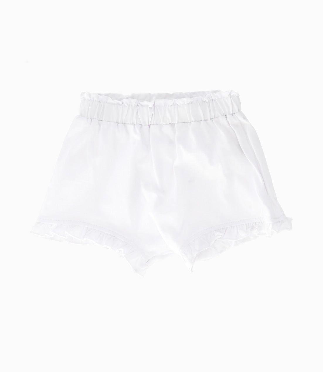Vestido bebé con vuelos blanco 4 Kids-4