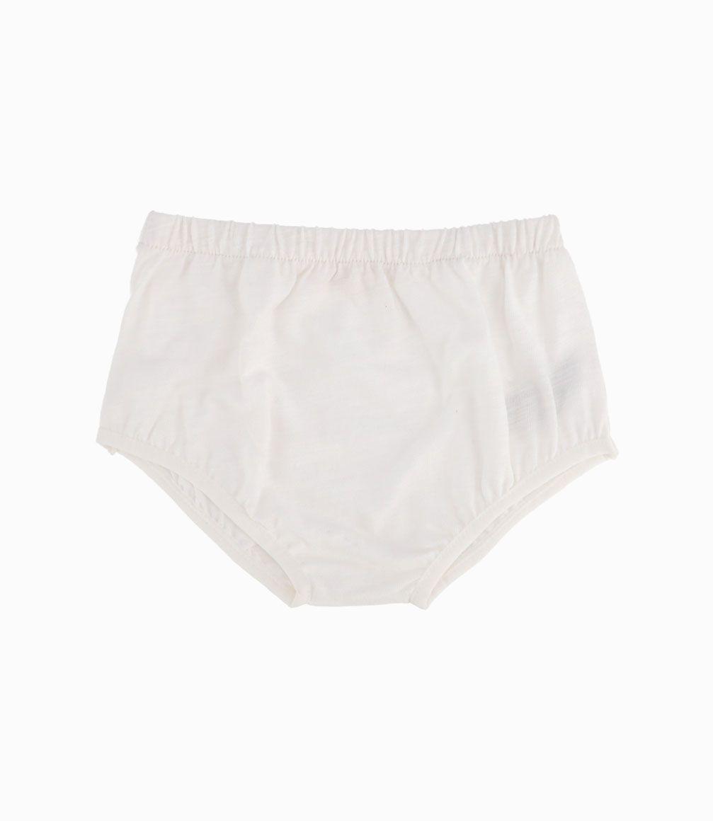 Vestido Con Calzón Recién Nacida Blanco 4 Kids-2