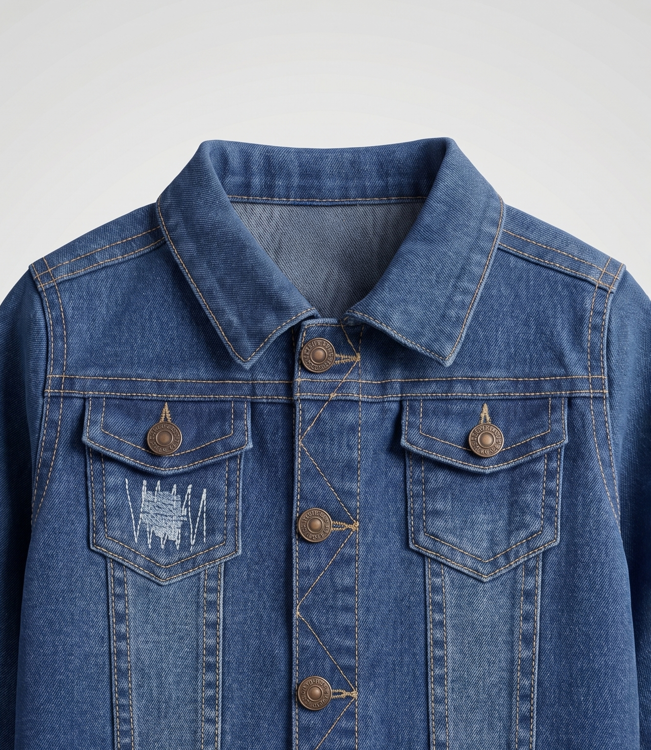 Chaqueta niño  B11071270109 denim azul Black and blue-4