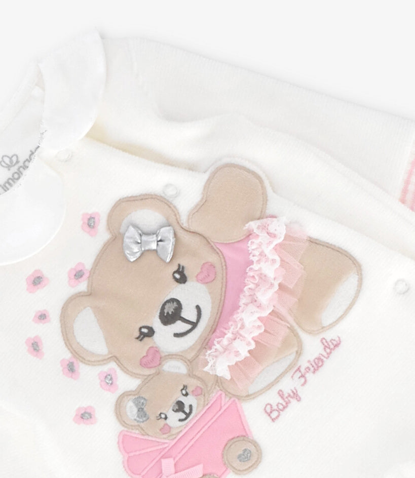 Enterito recién nacida con oso crudo Limonada-2