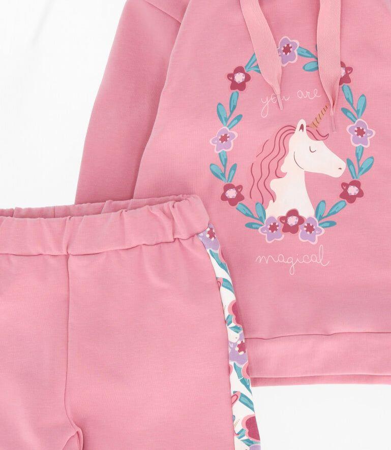 Buzo niña con unicornio rosado 4 Kids-3