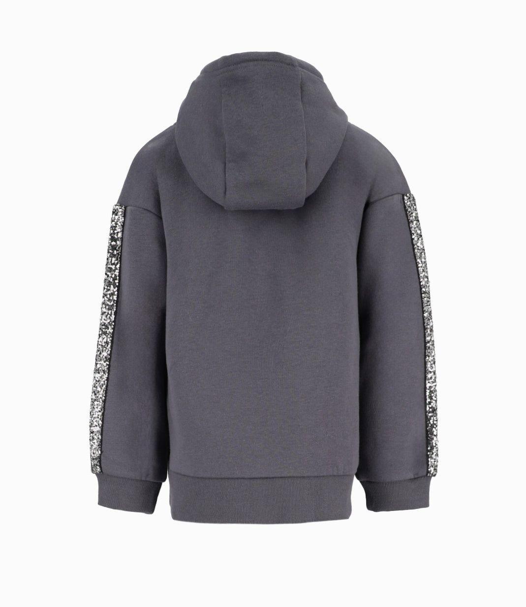 Polerón niña glitter gris 4 Kids-1