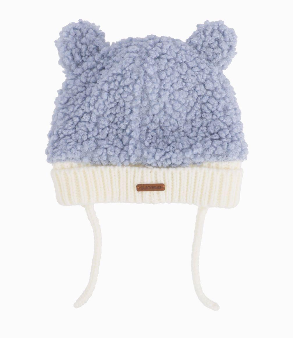 Gorro De Osito Recién Nacido Menta Black and Blue-1