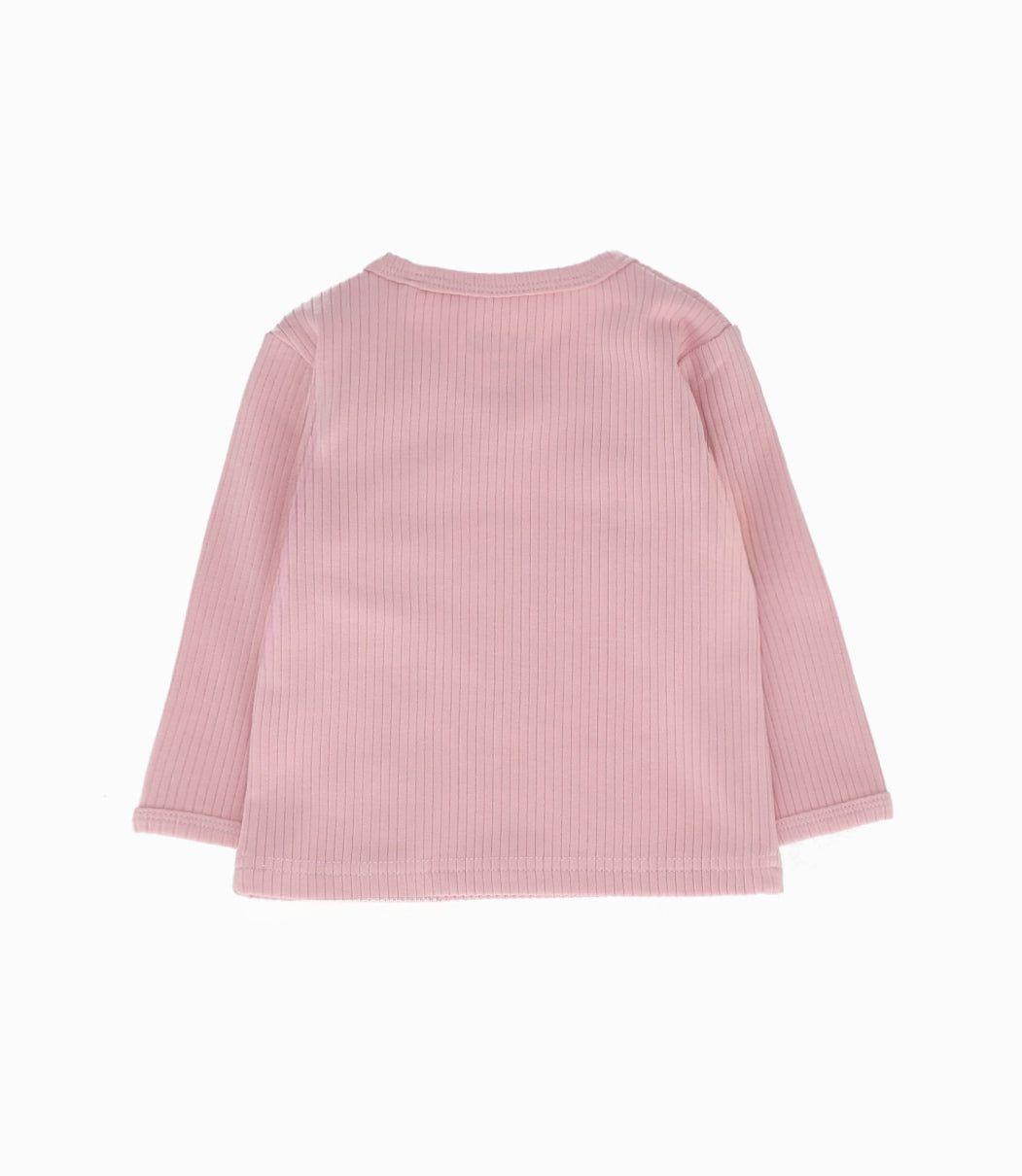 Conjunto recién nacida animal print rosado 4 Kids-2