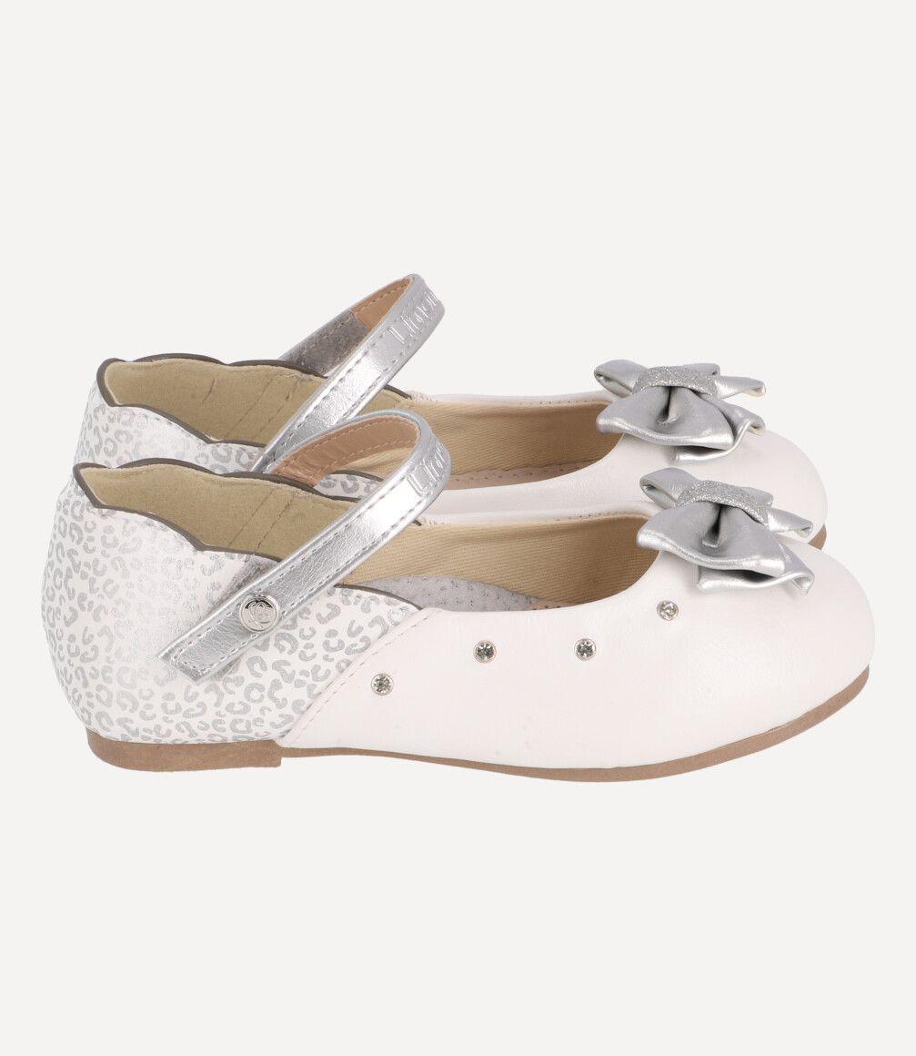 Bailarina Con Animal Print Bebé Niña Blanco Limonada-1