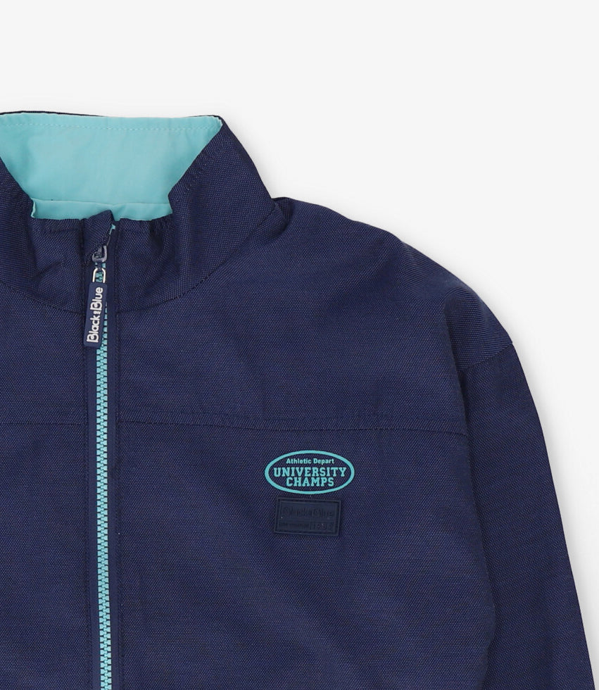 Chaqueta niño reversible beige Black and Blue-3