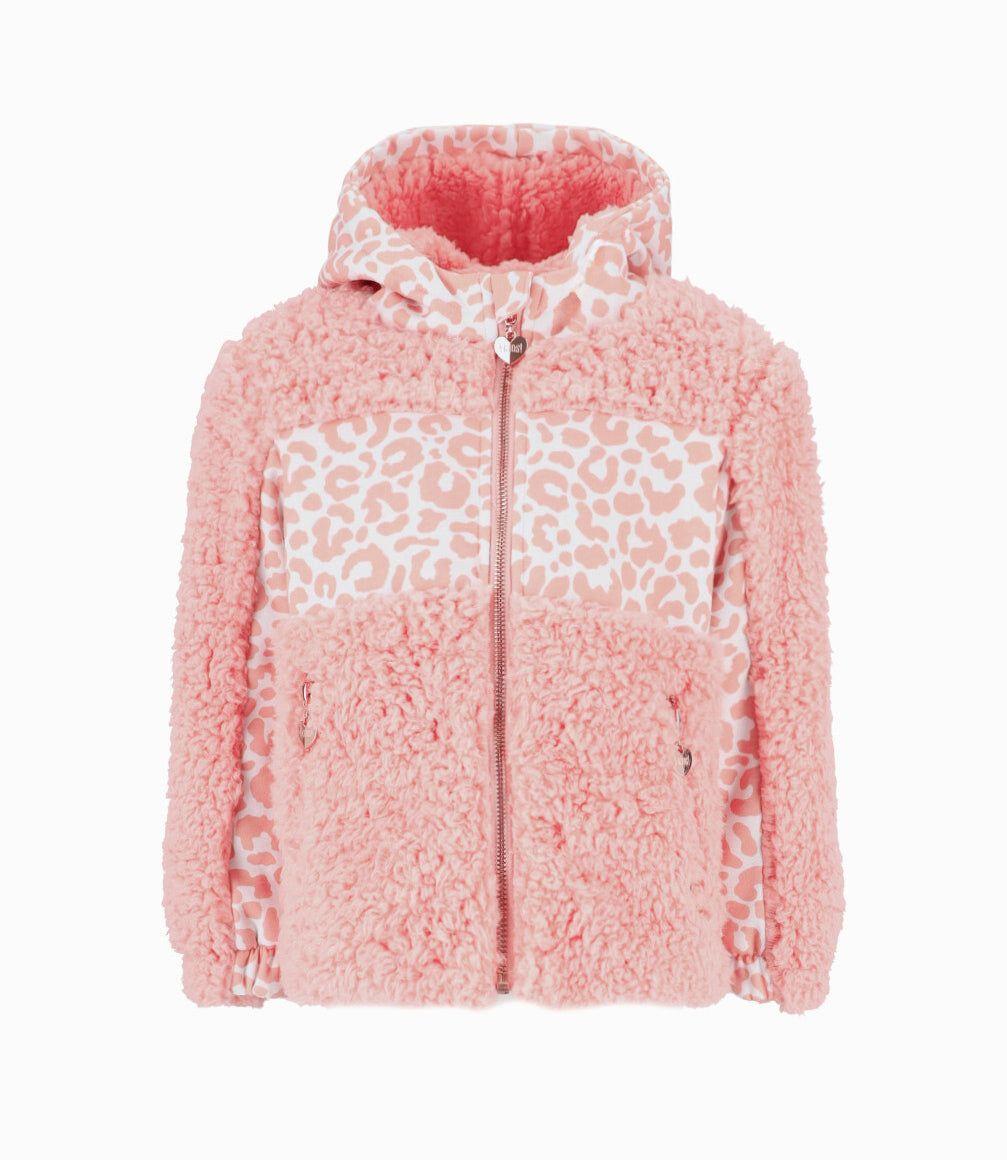 Polerón niña animal print rosado 4 Kids-0