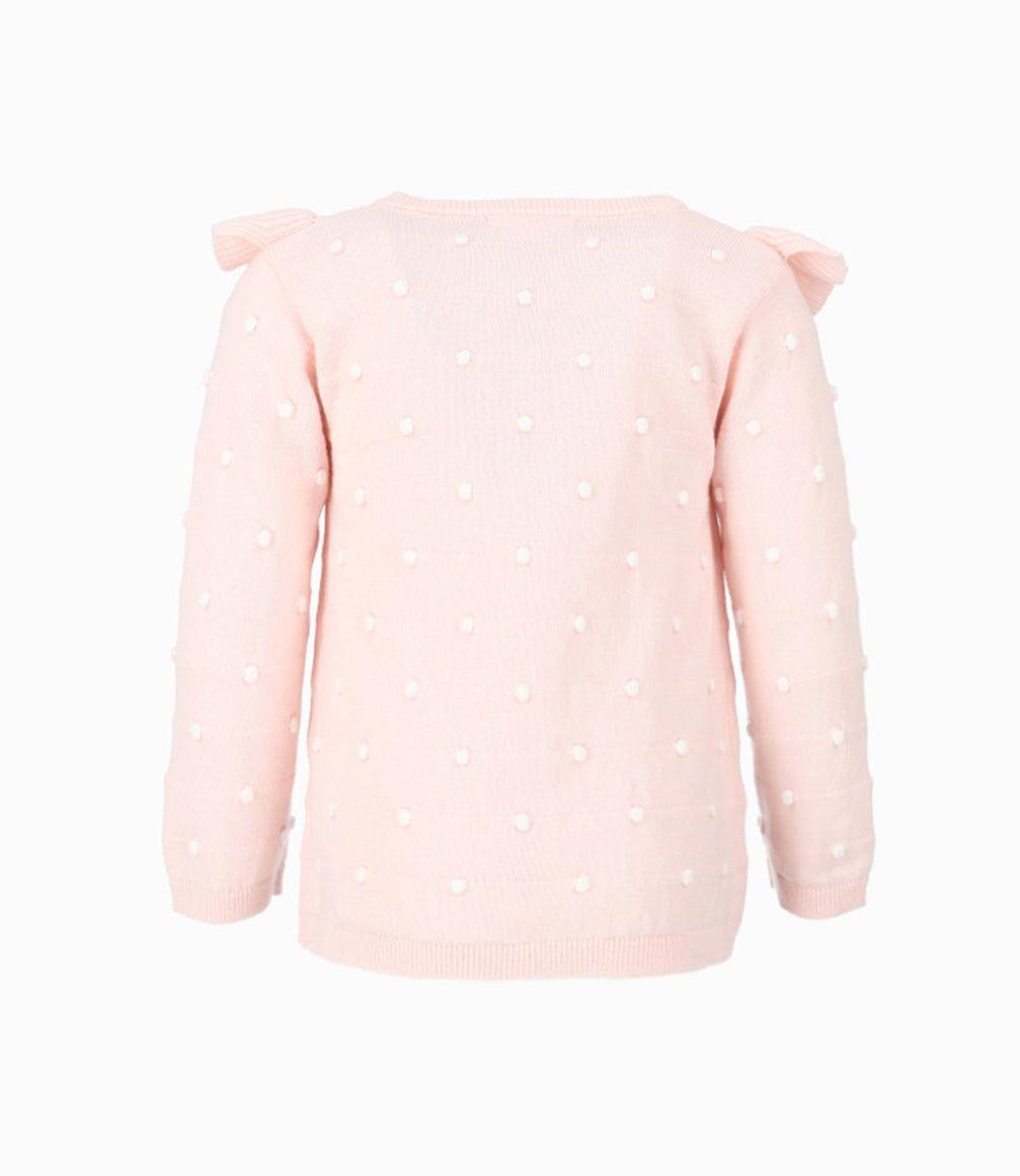 Chaleco bebé con vuelos rosado Limonada-1