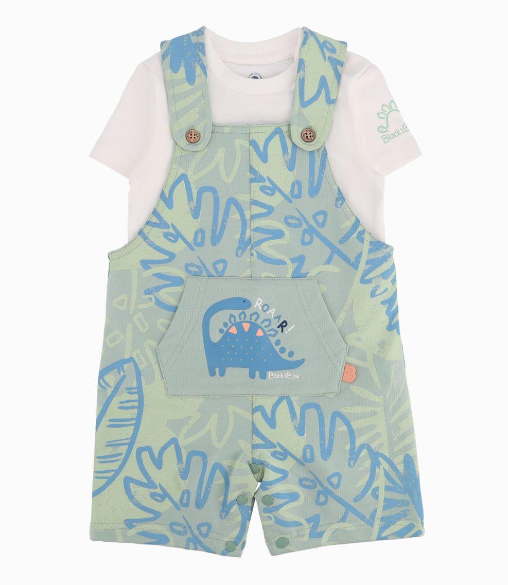 Conjunto Recién Nacido De Body Y Jardinera-0