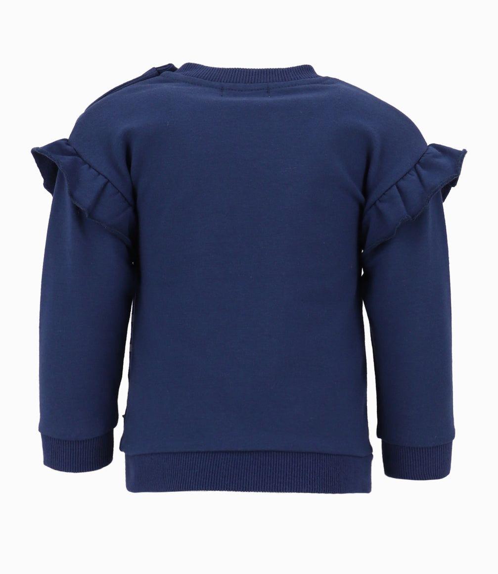 Polerón Bebé Con Oso Azul Marino-1