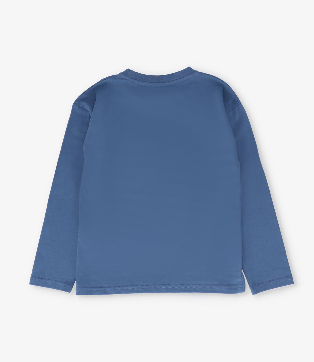 Polera manga larga niño new york azul 4 Kids-1