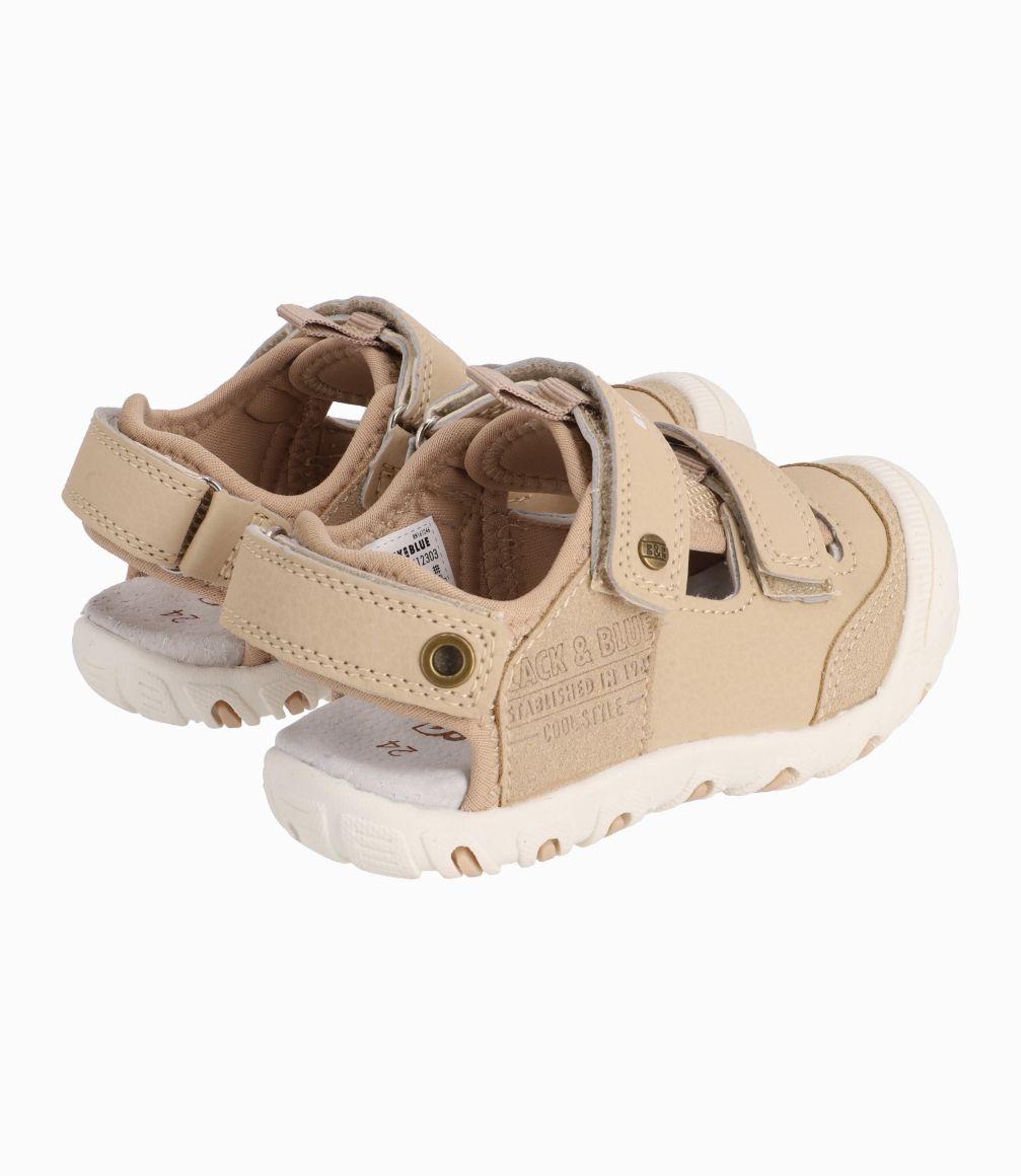 Sandalia Bebé Cangrejera Black and Blue Beige-2