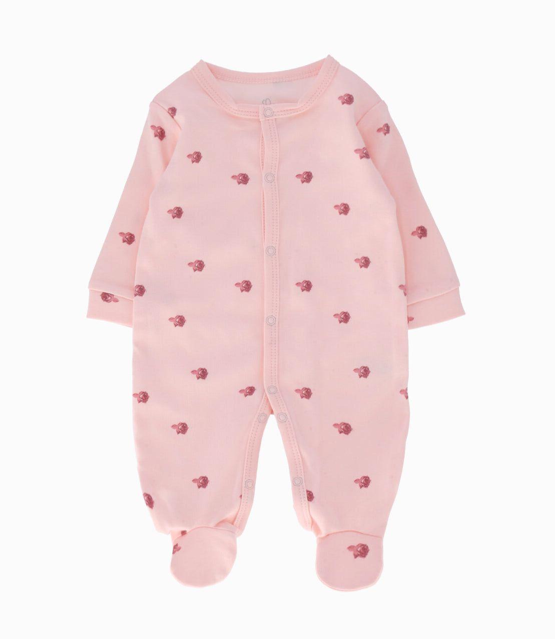 Set general recién nacida 5 piezas rosado Limonada-1