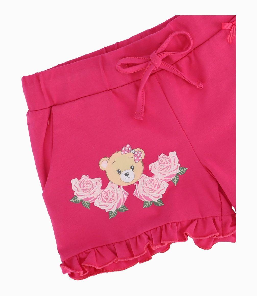 Short Con Volantes Niña Frutilla Limonada-2
