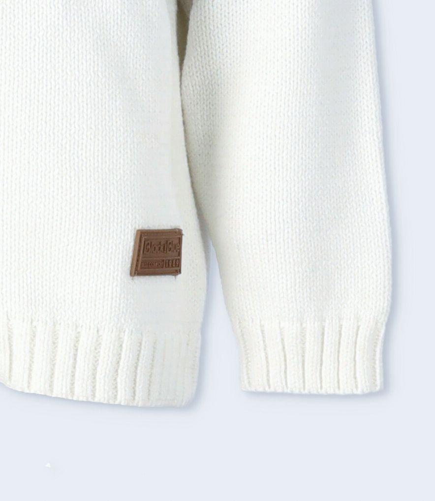 Chaleco bebés con diseño blanco Black and Blue-2
