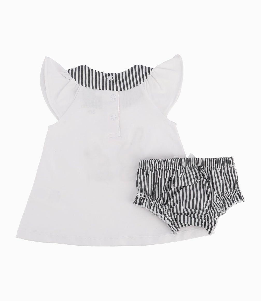 Conjunto Recién Nacida Con Conejos-2