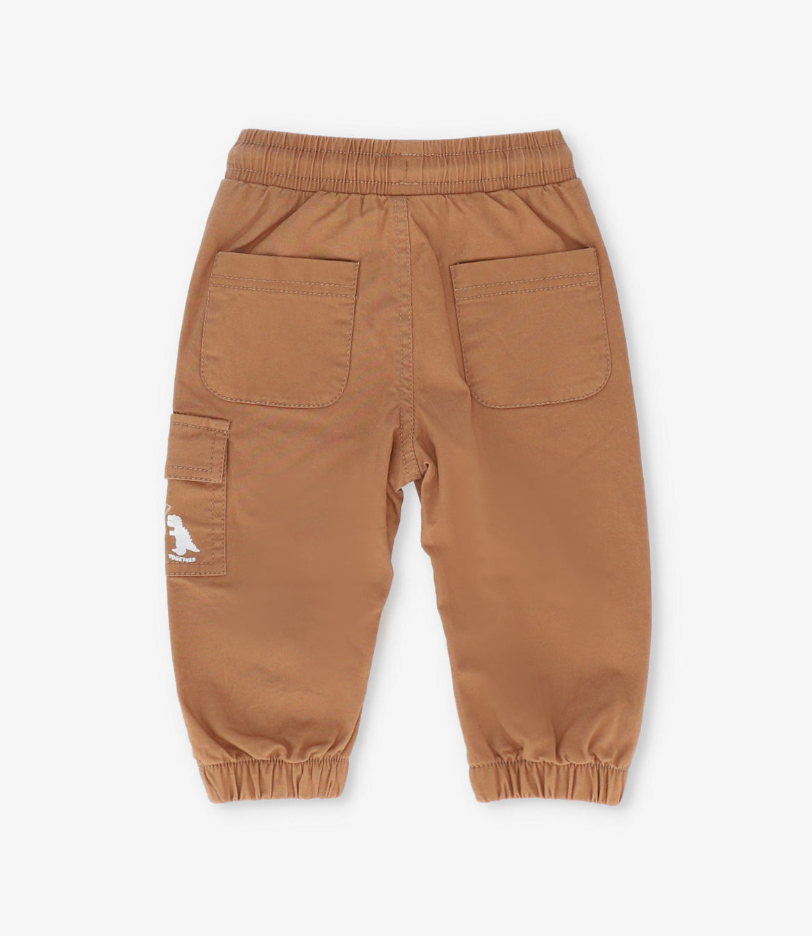 Pantalón bebé jogger camel Black and blue-1