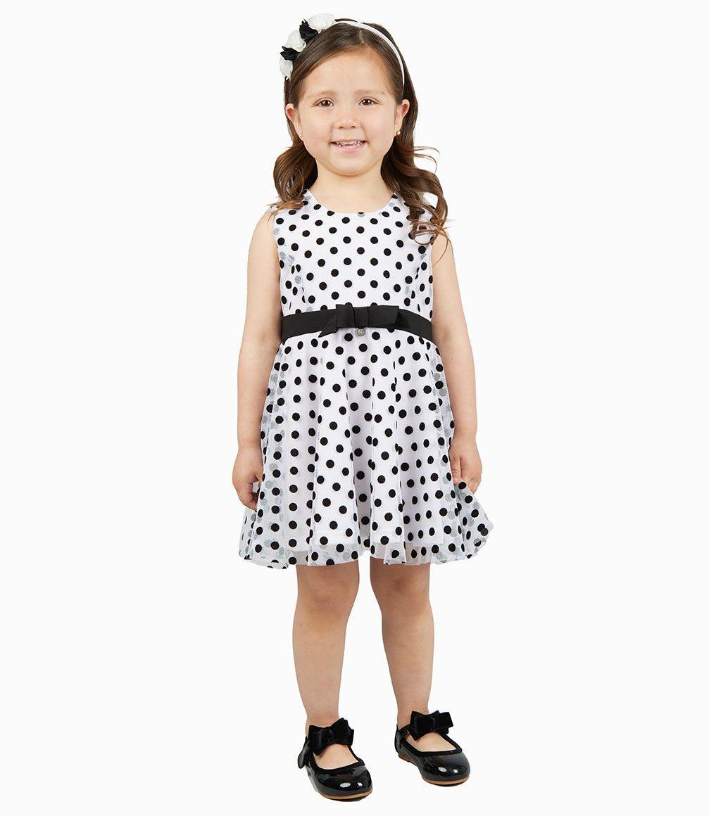 Vestido Bebé Con Puntos-4