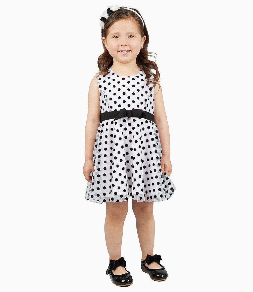 Vestido Bebé Con Puntos-9