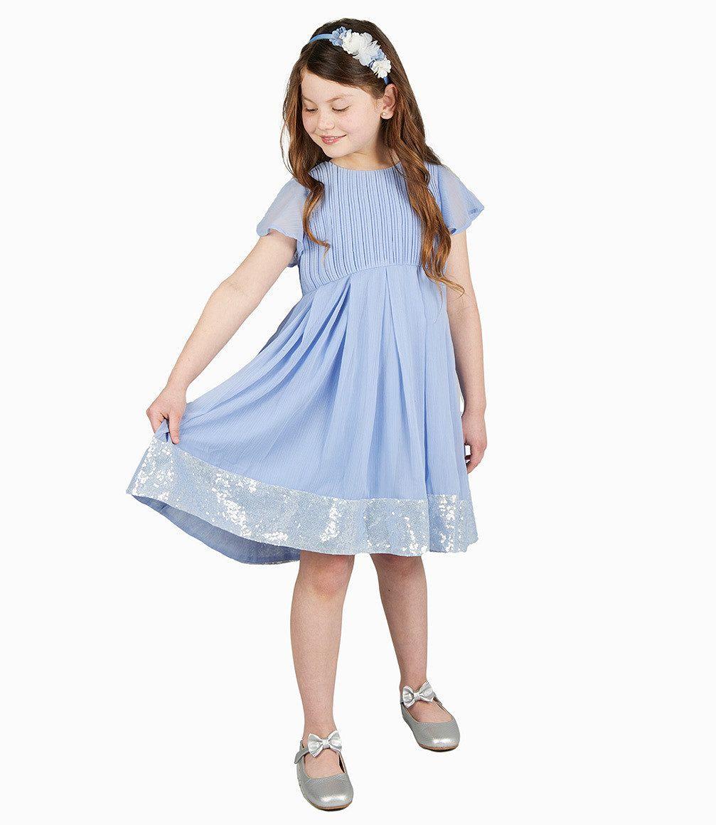 Vestido Niña Con Vuelos-6