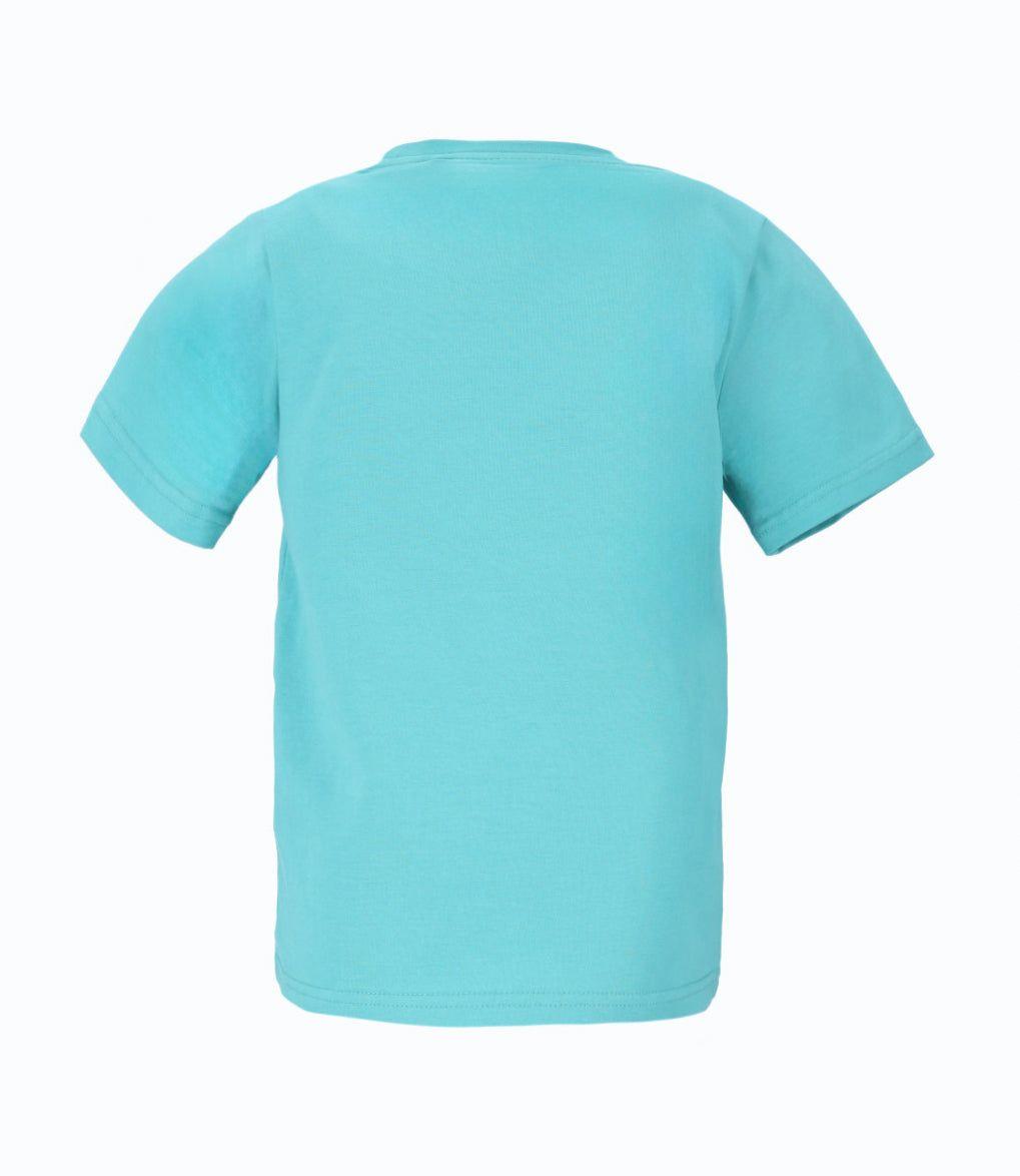 Polera manga corta niño surf menta Black and Blue-2
